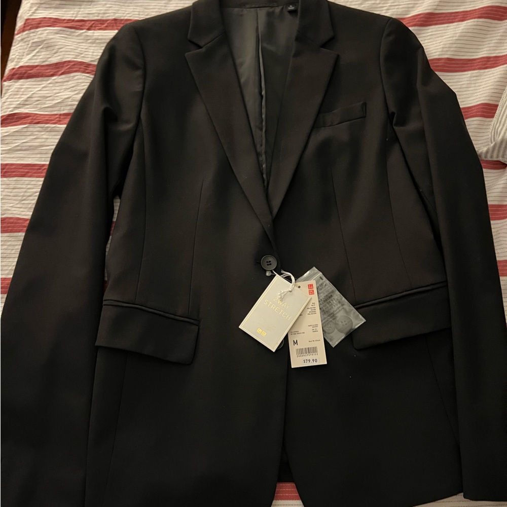 Uniqlo Classic Black Women's Blazer